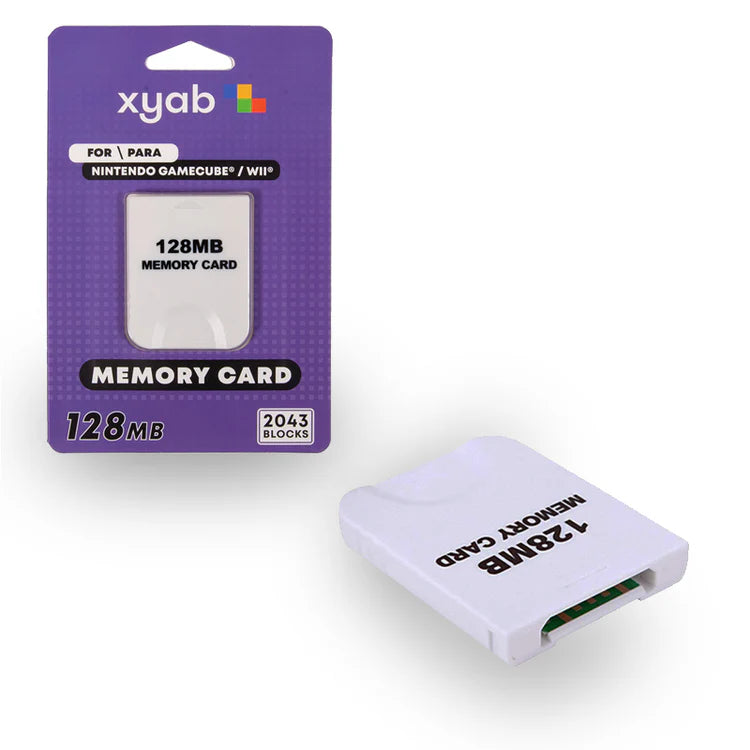 128MB 2043 Blocks Memory Card For GameCube / Wii Gamecube