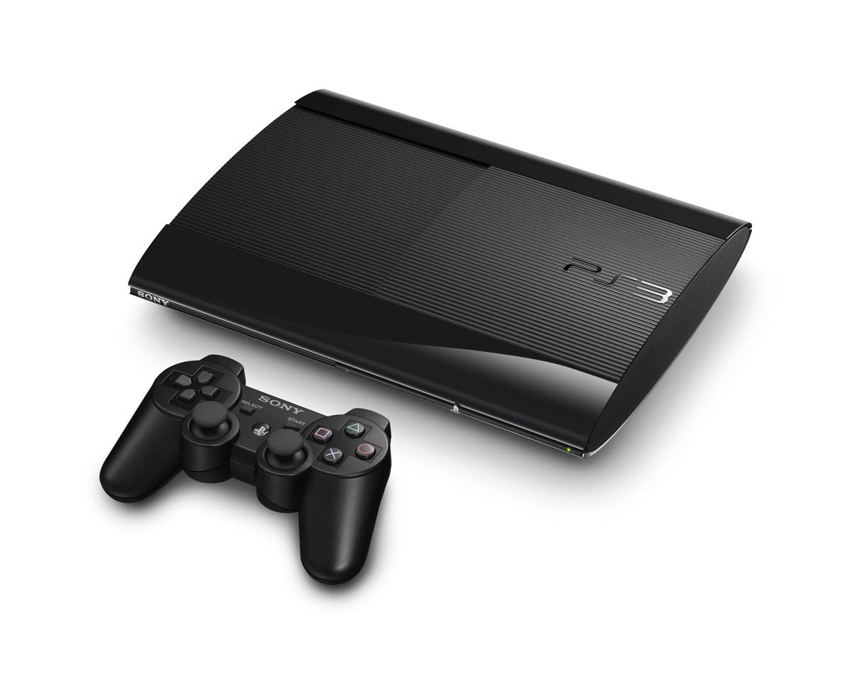 Black Playstation 3 500GB Super Slim System Playstation 3 CECH-4201C