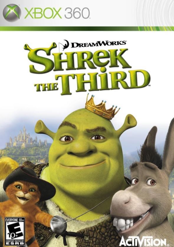 Shrek The Third Xbox 360