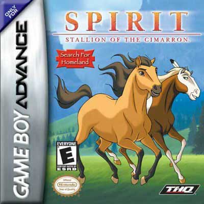 Spirit Stallion Of The Cimarron Search For Homeland GameBoy Advance