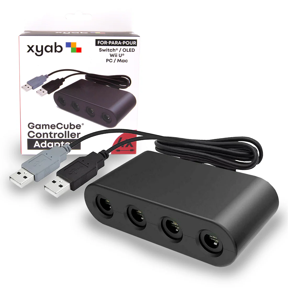 GameCube Controller Adapter For Switch/ Wii U/ PC