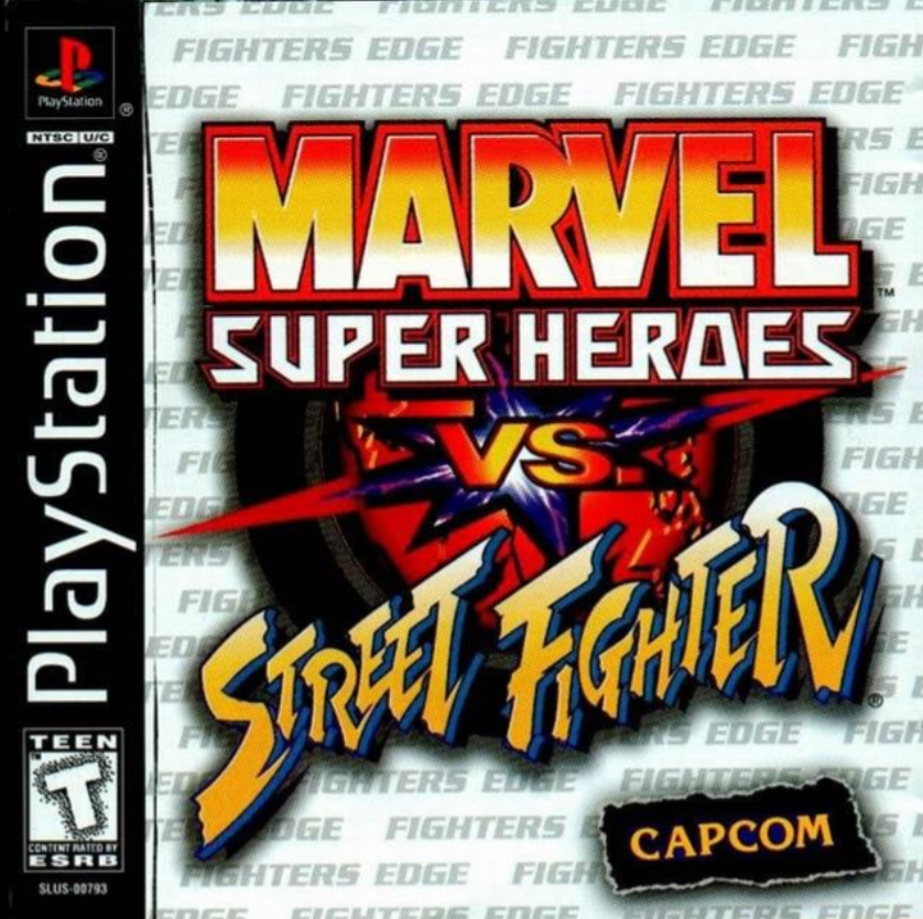 Marvel Super Heroes Vs. Street Fighter Playstation