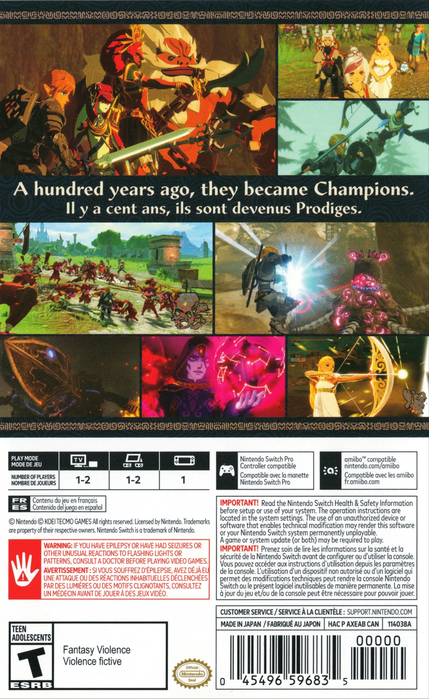 Hyrule Warriors: Age Of Calamity Nintendo Switch