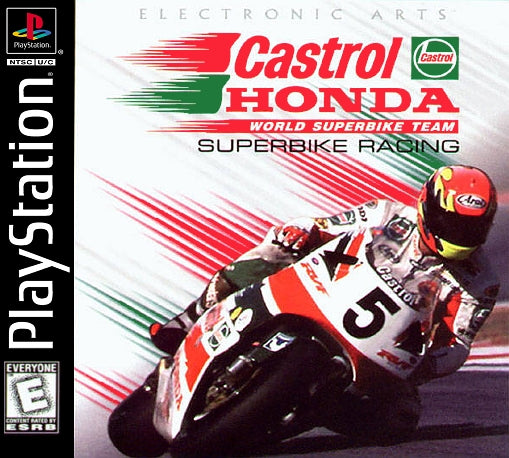 Castrol Honda Superbike Racing Playstation