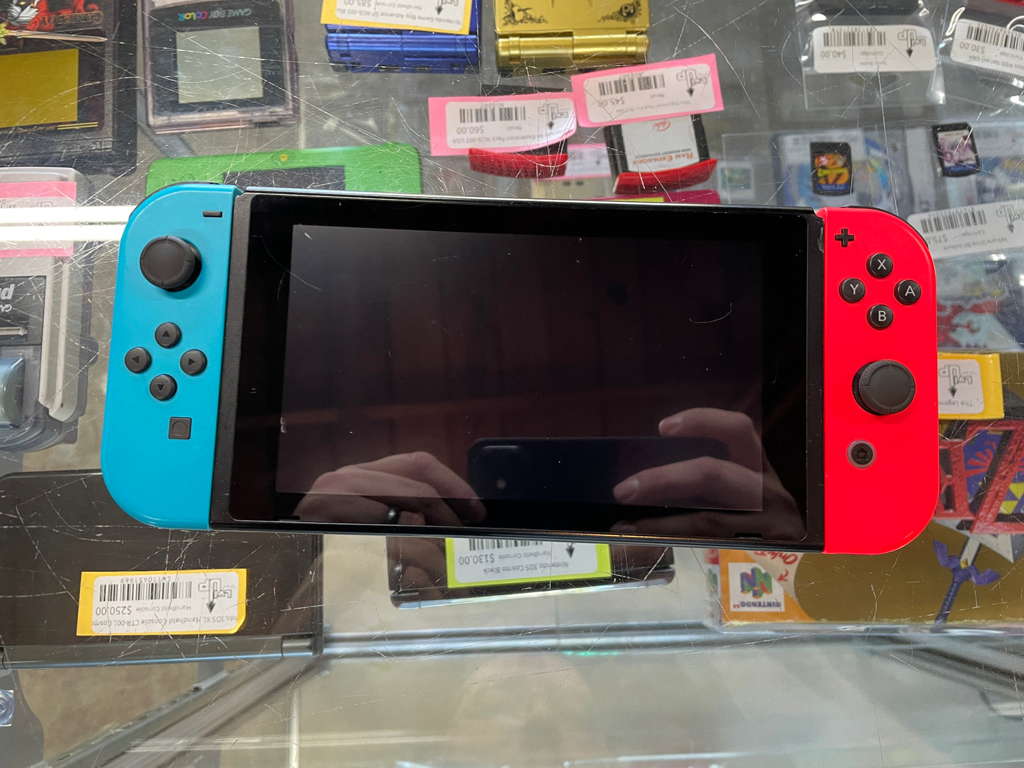 Nintendo Switch Console with Neon Blue & Red Joy Cons (HAC001)