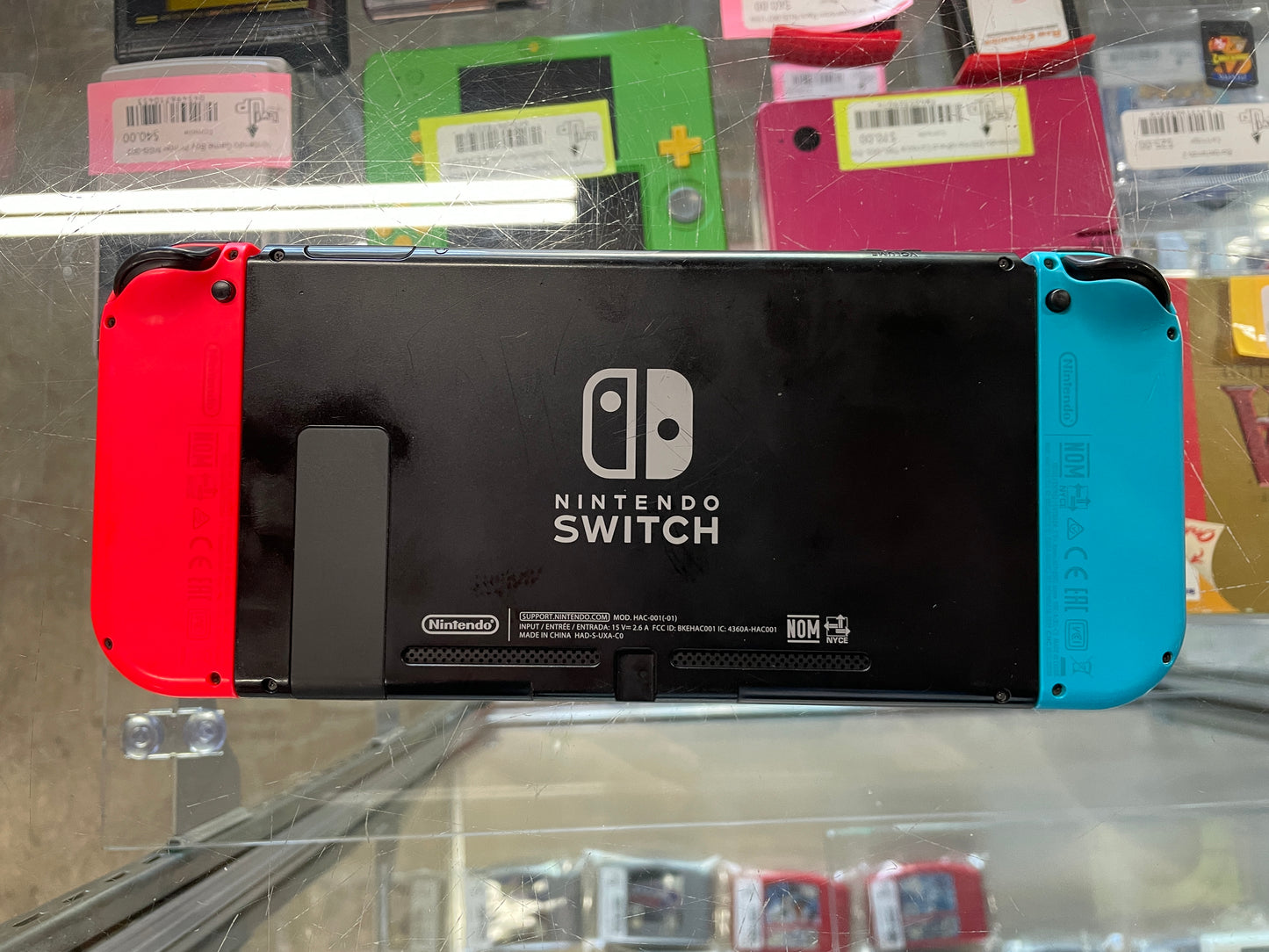 Nintendo Switch Console with Neon Blue & Red Joy Cons (HAC001)