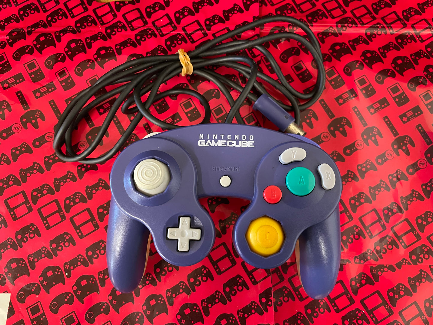 Indigo/ Purple And Clear Controller (DOL-003) Gamecube