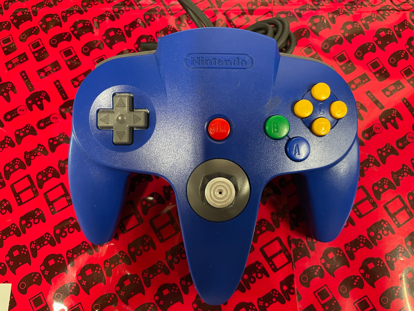 Blue N64 Controller Nintendo 64