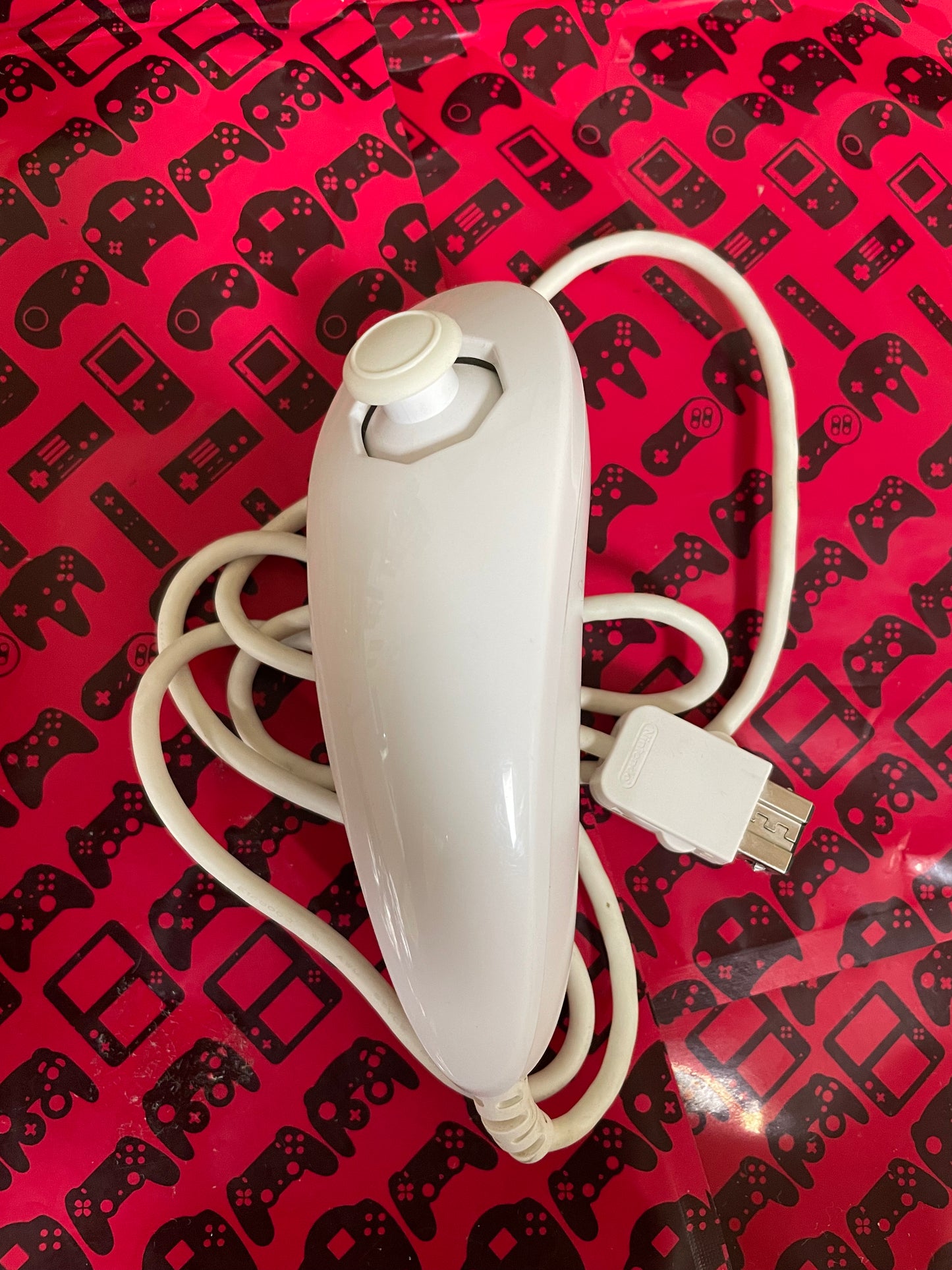 White Nunchuk Wii