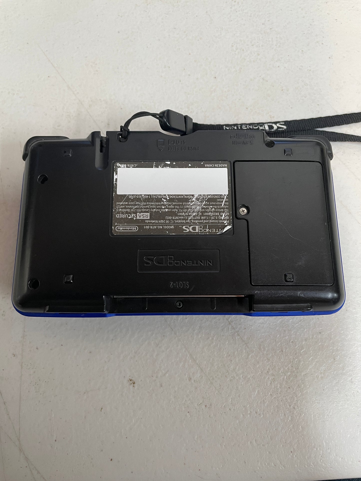 Nintendo DS Original NTR-001 Console Blue