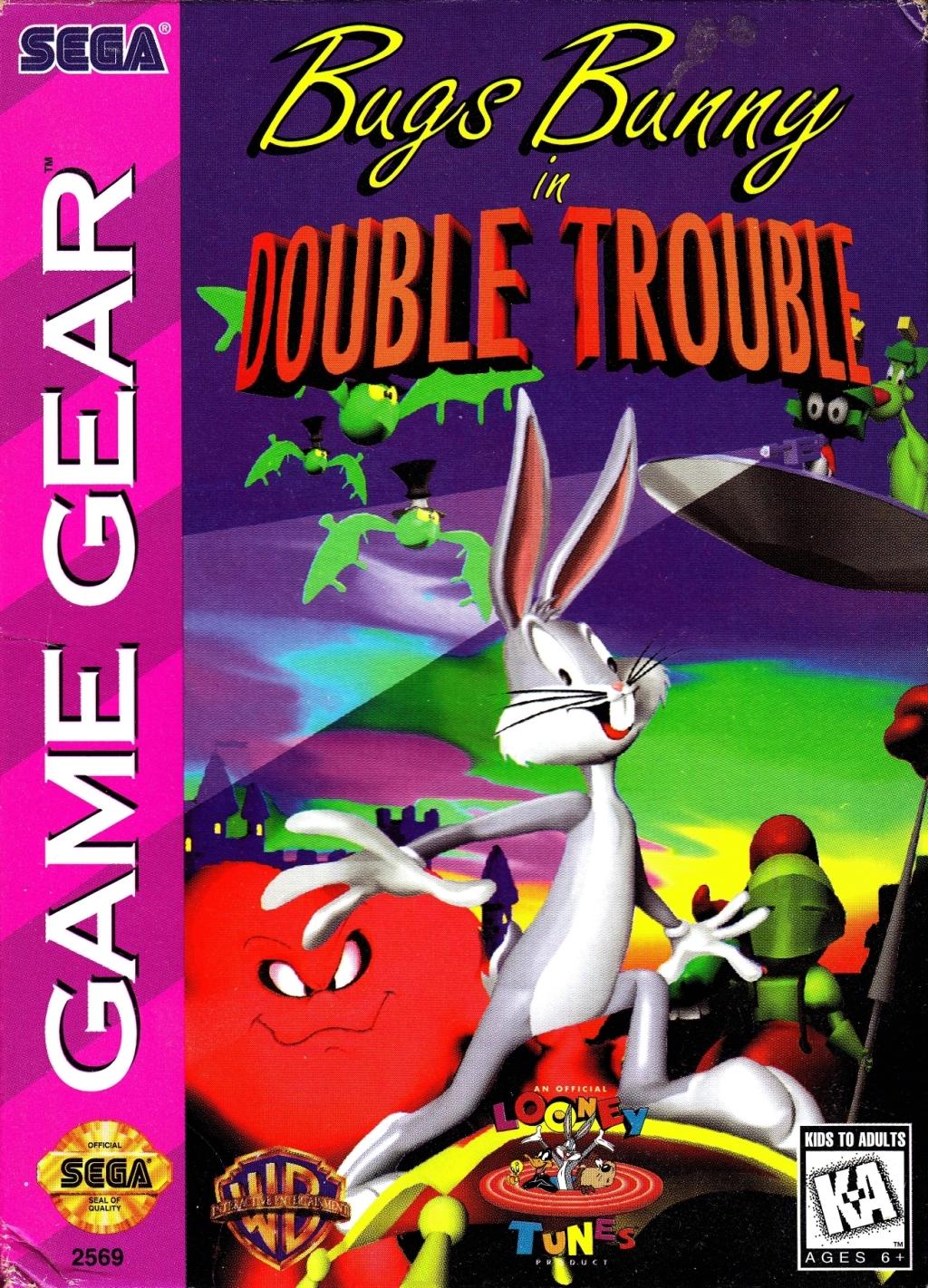Bugs Bunny Double Trouble Sega Game Gear