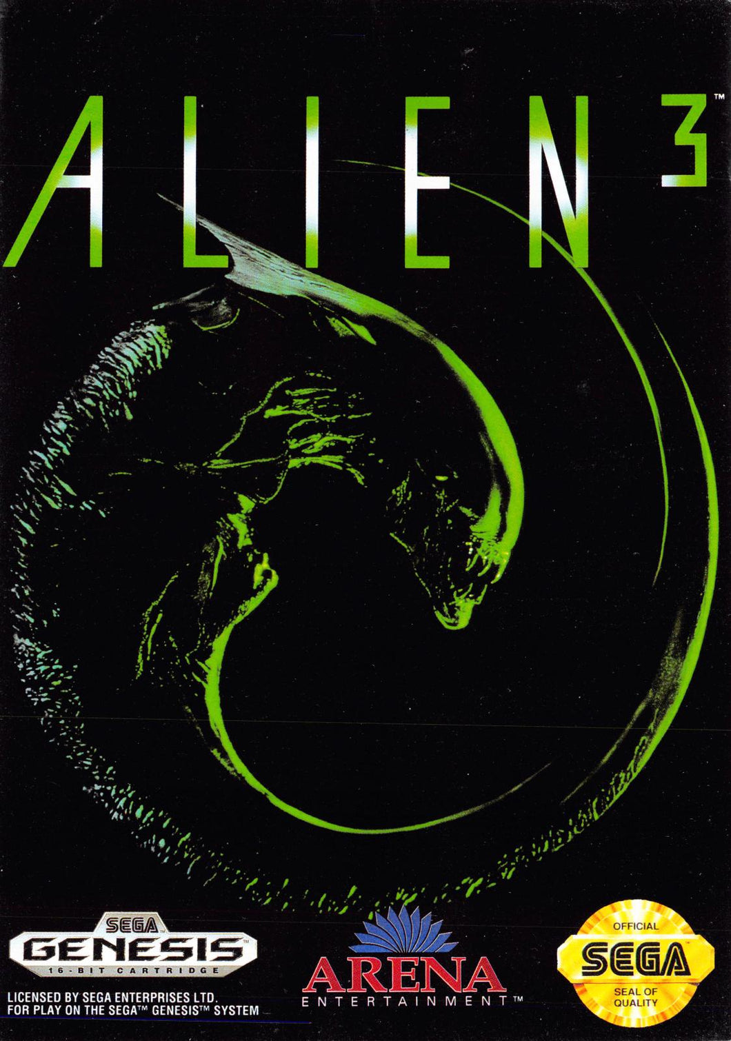 Aliens 3 Sega Genesis