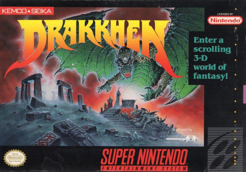 Drakkhen Super Nintendo