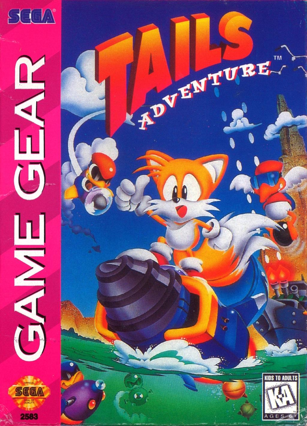Tails' Adventure Sega Game Gear