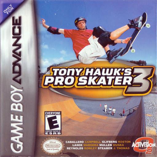 Tony Hawk 3 GameBoy Advance