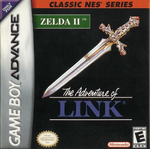 Zelda II The Adventure of Link [Classic NES Series] GameBoy Advance