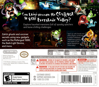 Luigi's Mansion: Dark Moon Nintendo 3DS