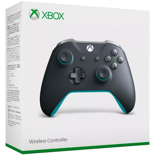 Xbox One Grey & Blue Controller Xbox One