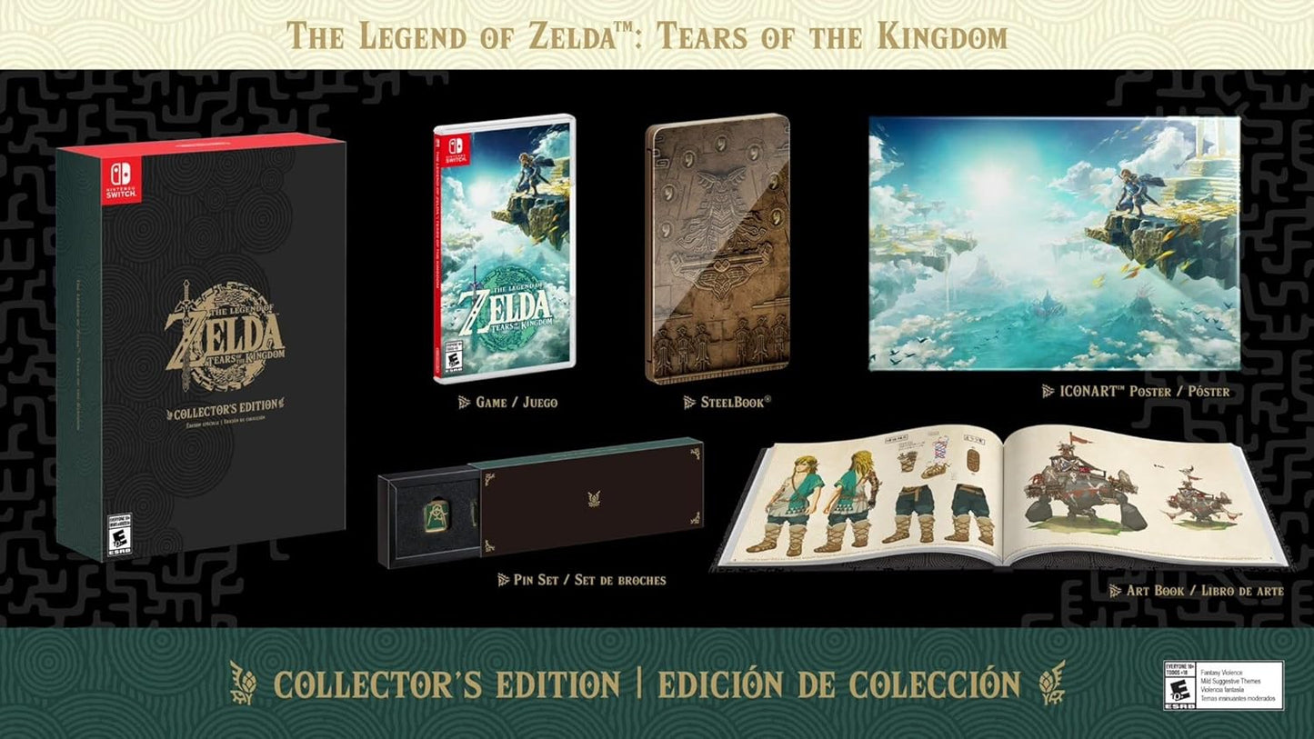 Zelda: Tears of the Kingdom [Collector’s Edition] Nintendo Switch