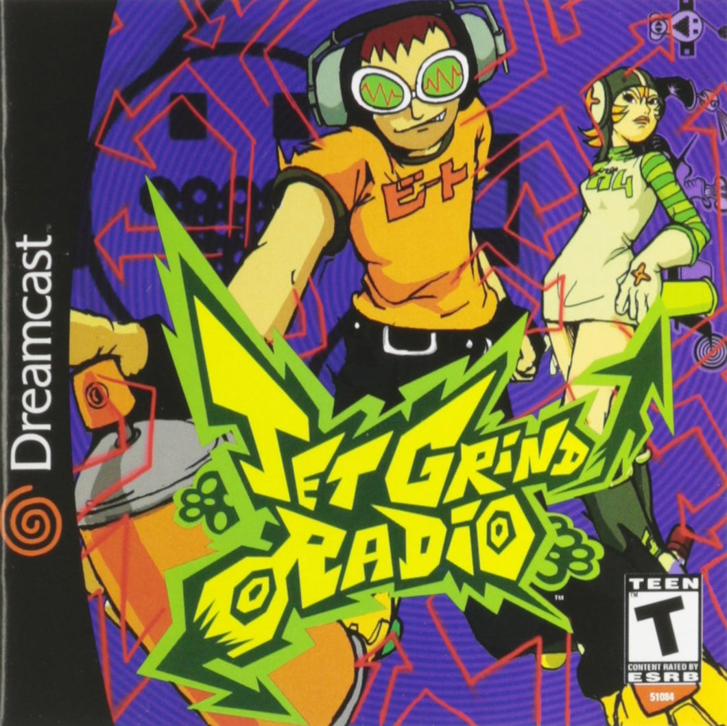 Jet Grind Radio Sega Dreamcast