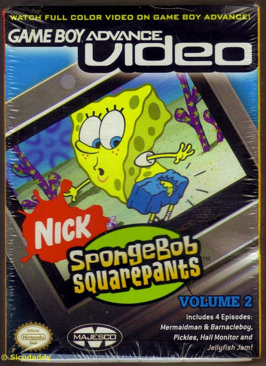 GBA Video SpongeBob SquarePants Volume 2