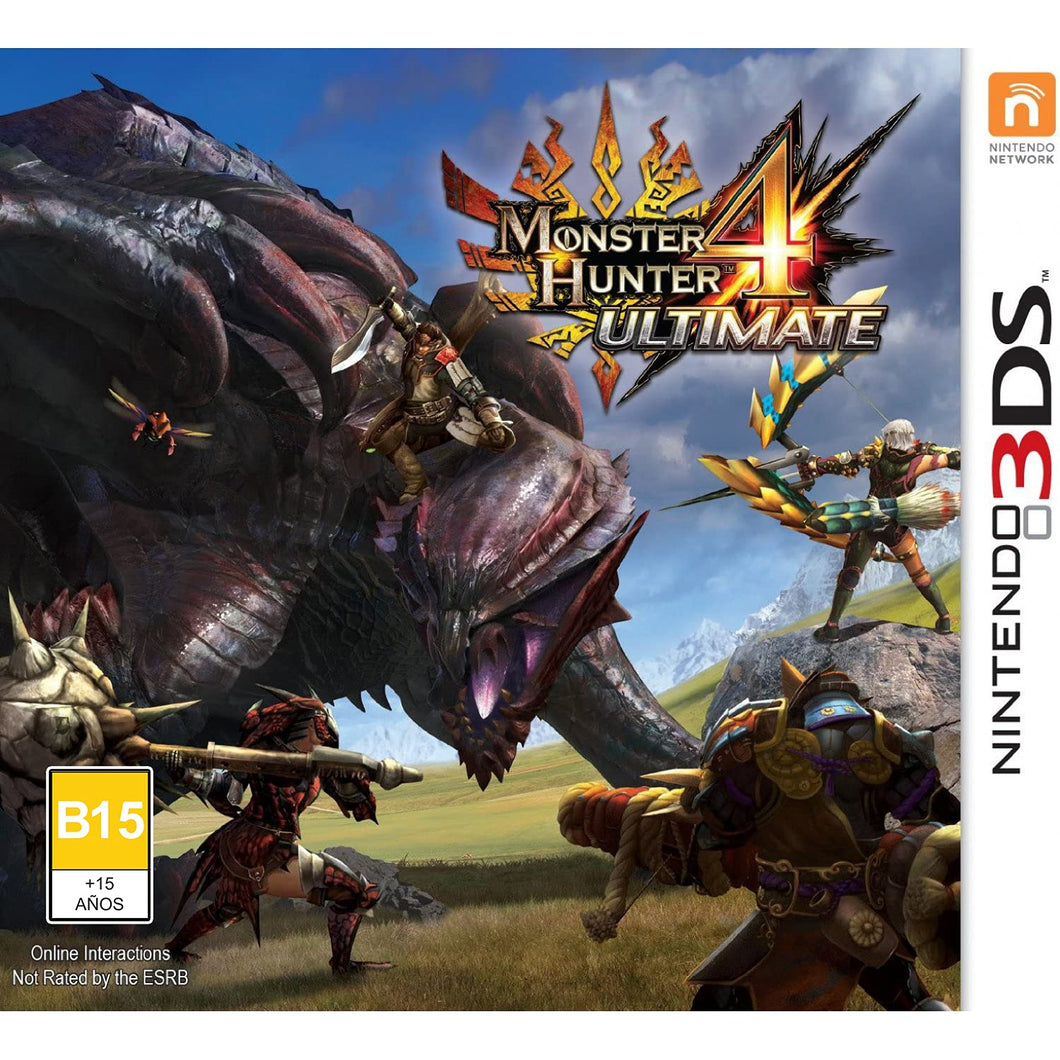 Monster Hunter 4 Ultimate Nintendo 3DS