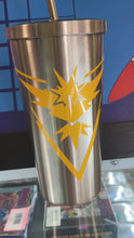 Load image into Gallery viewer, Pokemon Stainless Steel Tumbler with Straw
