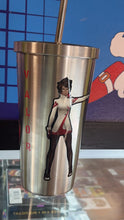 Load image into Gallery viewer, Pokemon Stainless Steel Tumbler with Straw
