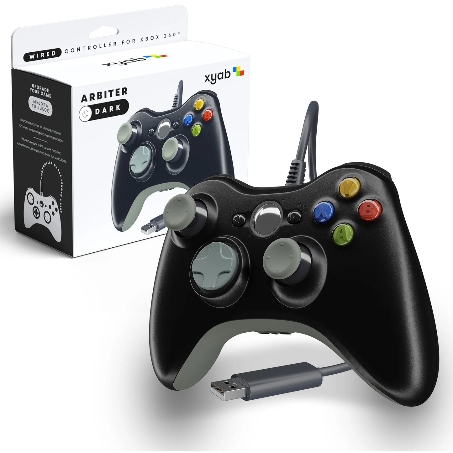 Black 3rd Party Wireless Xbox 360 Controller Xbox 360