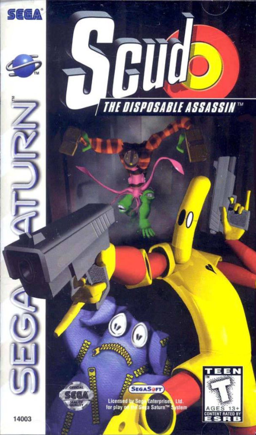 Scud The Disposable Assassin Sega Saturn