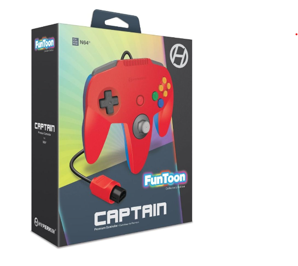 Captain Premium Controller Funtoon Collectors Edition Hero Red