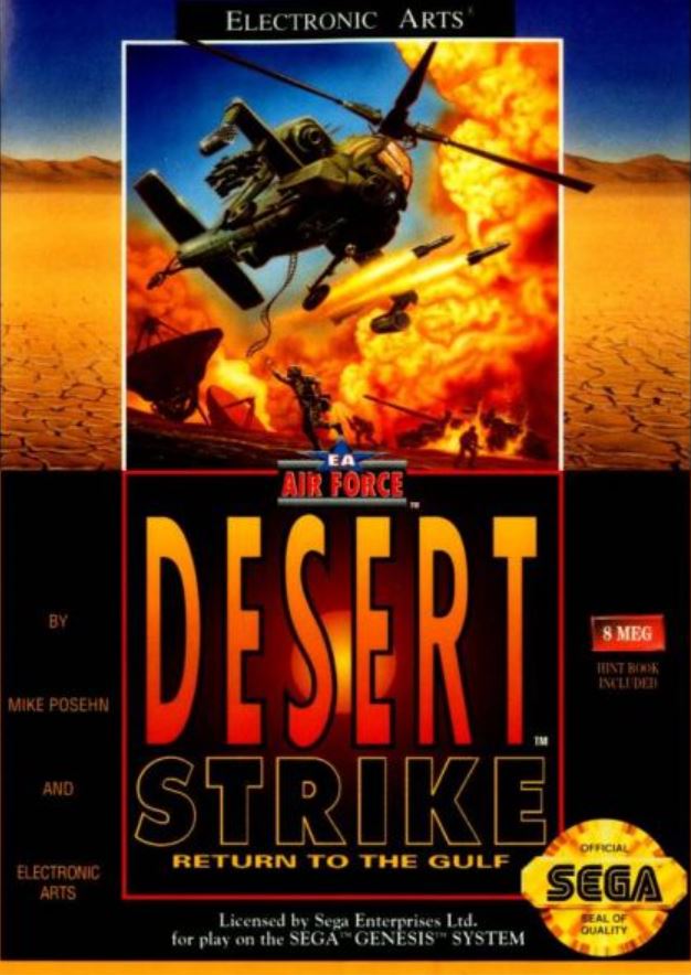 Desert Strike Return To The Gulf Sega Genesis