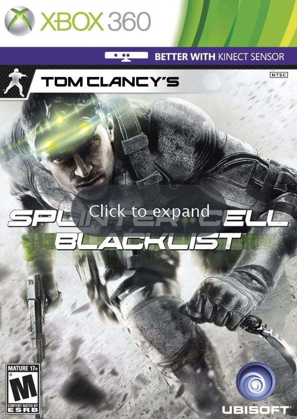 Splinter Cell: Blacklist Xbox 360