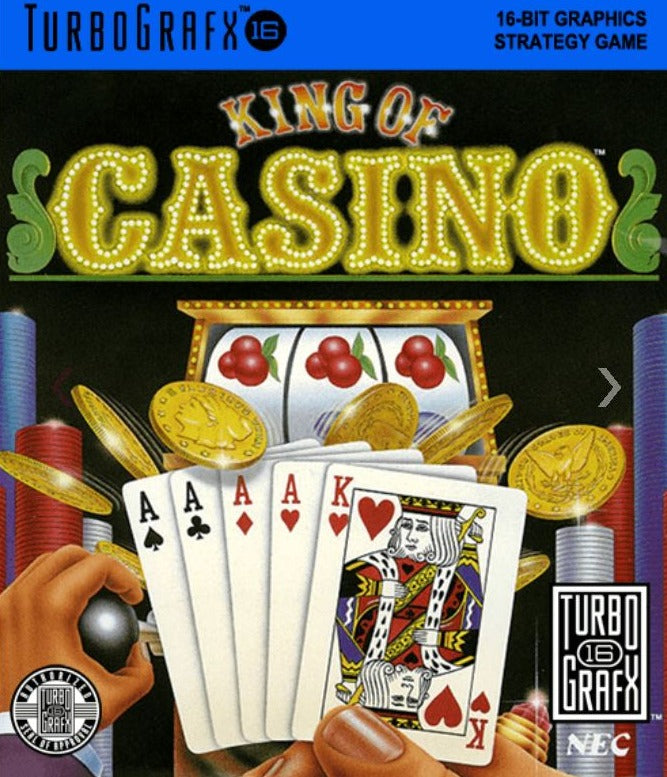 King Of Casino TurboGrafx-16