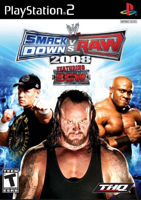 WWE Smackdown Vs. Raw 2008 Playstation 2