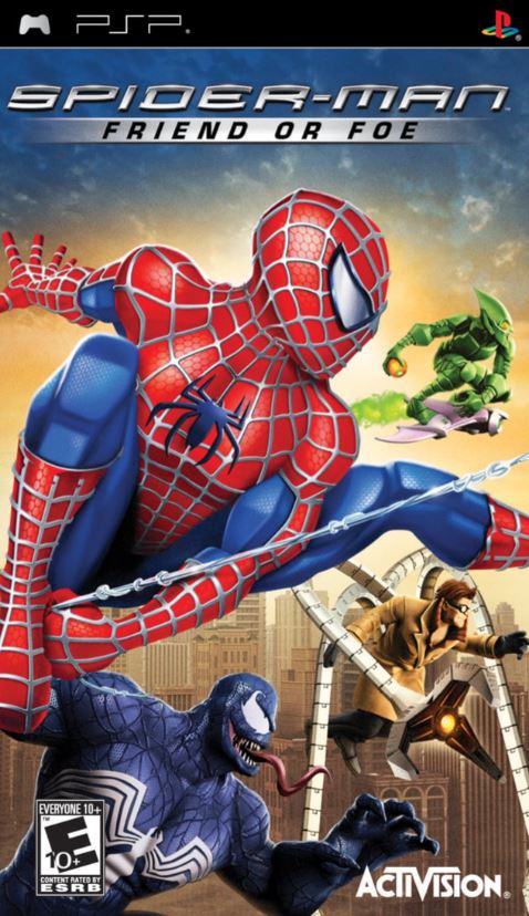 Spiderman Friend Or Foe PSP