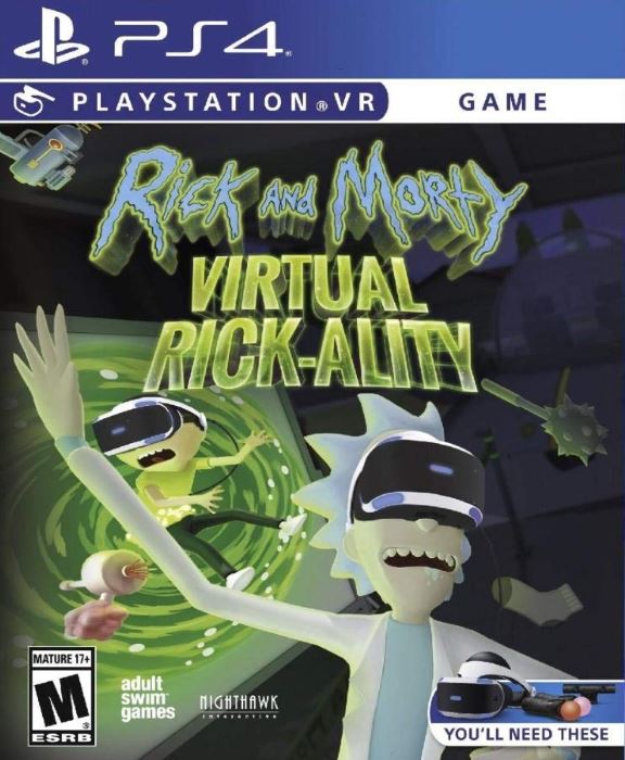 Rick And Morty Virtual Rick-Ality Playstation 4