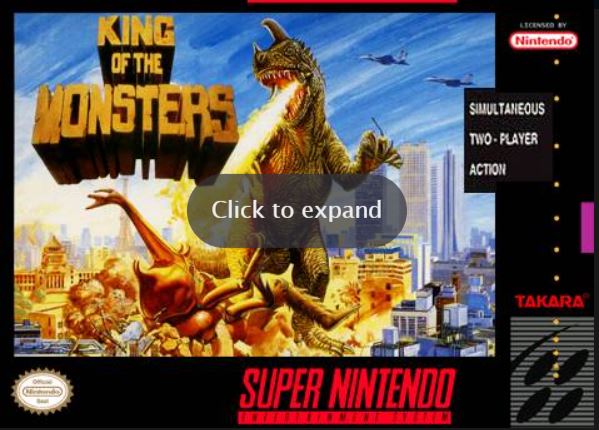 King of the Monsters Super Nintendo