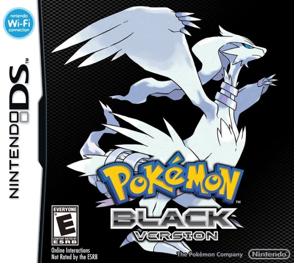 Pokemon Black Nintendo DS