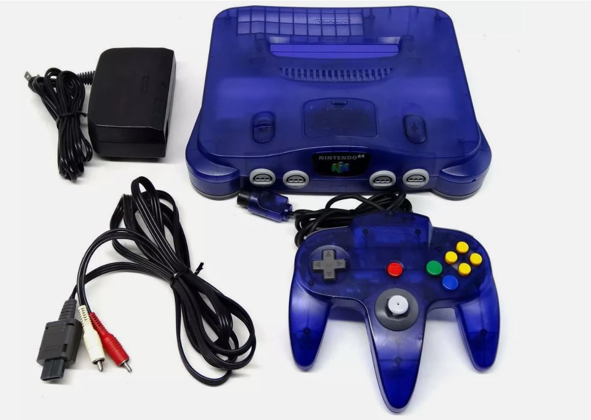 Midnight Blue JP Console Nintendo 64