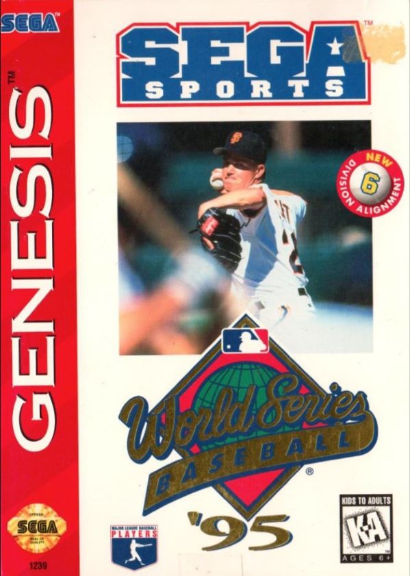 World Series Baseball 95 Sega Genesis