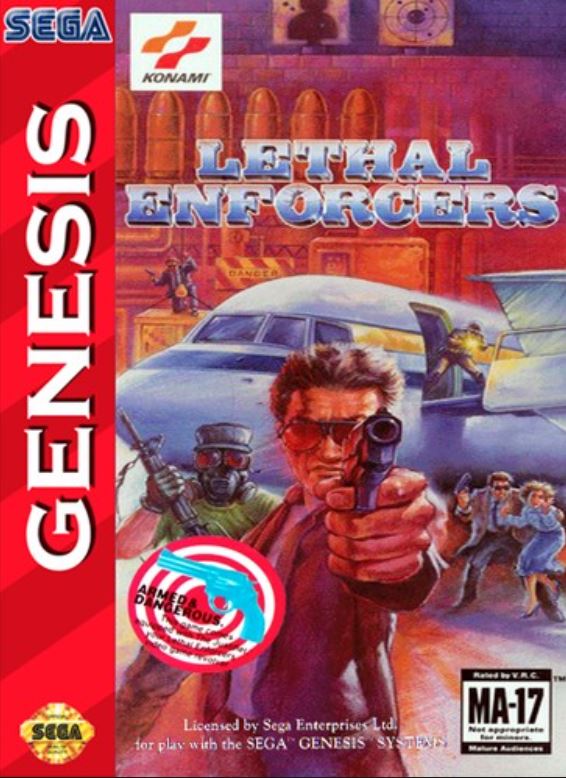 Lethal Enforcers Sega Genesis