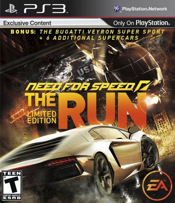 Need For Speed: The Run Playstation 3