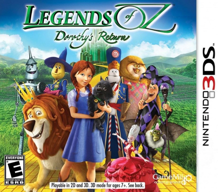 Legends of Oz Dorothy's Return Nintendo 3DS