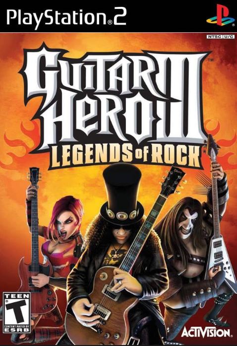 Guitar Hero III 3 Legends of Rock PlayStation 2