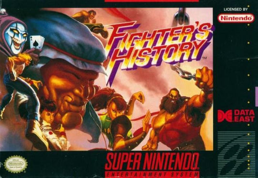 Fighter's History Super Nintendo