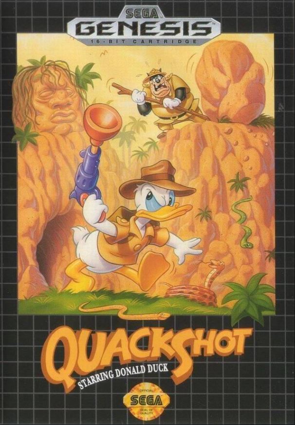 QuackShot Starring Donald Duck Sega Genesis