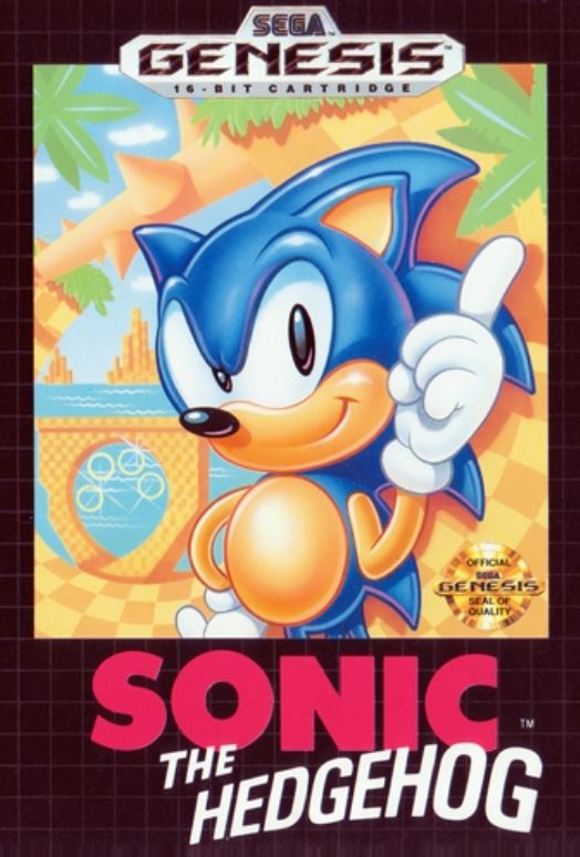Sonic The Hedgehog Sega Genesis