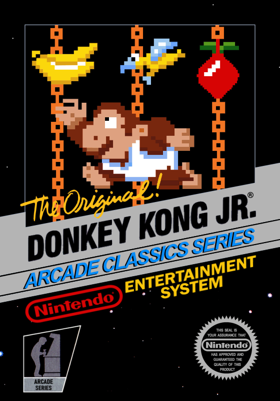 Donkey Kong Jr [5 Screw] NES