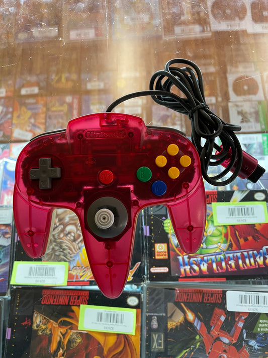 Funtastic Watermelon Red Controller Nintendo 64